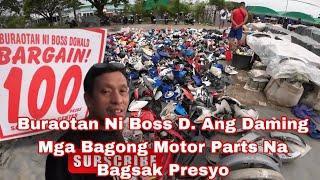 Buraotan Ni Boss D. Ang Daming Mga Bagong Motor Parts Na Pamigay Presyo Na Mga Bagong Stock
