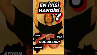 EN İYİ SUCUK HANGİSİ? | Afyon, Kayseri, Sivas #shorts