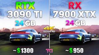 RTX 3090 Ti vs RX 7900 XTX - Test in 10 Games l 4K Ray Tracing