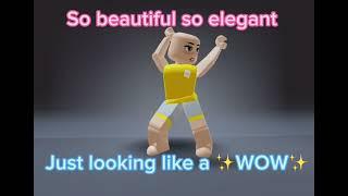 So beautiful  so elegant  just looking like a WOW #video #roblox #viral