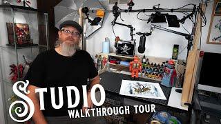 Art Studio Tour 2022 (small space BIG ideas)