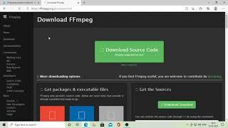 DOWNLOAD FFMPEG ON PC