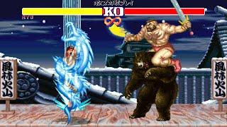 【進化したスト2】リュウ vs 熊ザンギエフ - Ultimate battle!! Ryu vs Zangief ,Street Fighter2 Evo. Mugen