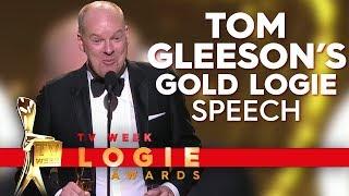 Tom Gleeson wins the Gold Logie | TV Week Logie Awards 2019