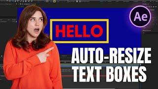 How To Create Auto-Resize Text Boxes in After Effects