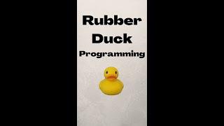 Rubber Duck Programming #1 - Refactoring