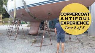 CopperCoat Antifouling Experience Part 2 of 5 | Sailing Britican