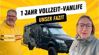 1 Jahr Vollzeit-Vanlife - unser Fazit & wie geht es weiter? I Hymer MLT 580 4x4 unsere Erfahrungen