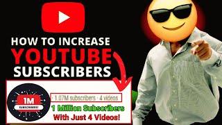 1 Tip To Increase YouTube Subscribers Fast in 2025!