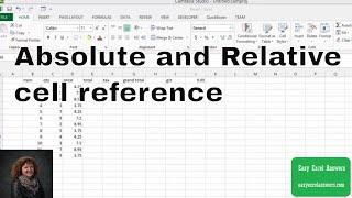 How to use Absolute and Relative cell reference in Excel explained in 3 minutes