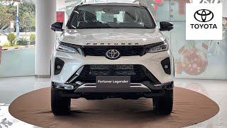 Toyota Fortuner Legender ( 2025 ) - 2.8L 4X4 7Seater Luxury SUV On/off-road | White Color