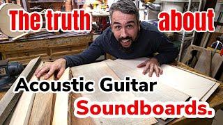 What no one will tell you about acoustic guitar soundboards!
