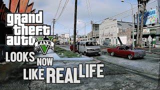 Now GTA V looks truly realistic | Insane Photorealism Reshade by Playable | QuantV | Ray-Tracing