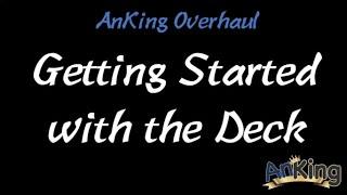 The AnKing Deck- Getting Started and Updating