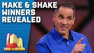 Make and Shake challenge ends in a tie-breaker | LEGO Masters 2020