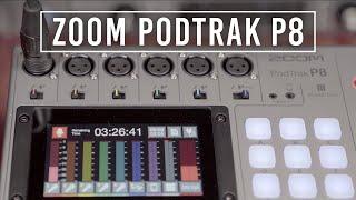 Zoom PodTrak P8: A Podcast Recorder AND Editor!