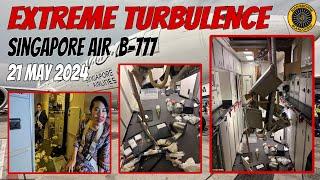 Singapore Airlines Extreme Turbulence Encounter 21 May 2024