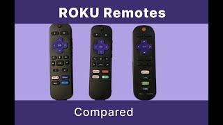 Roku simple remote vs voice remote vs voice remote pro: Roku remotes buying guide