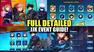 JUJUTSU KAISEN EVENT FULL GUIDE | MOBILE LEGENDS X JUJUTSU KAISEN