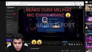 OURA REACTION VIDEO VIRAL BTR BRANZ | KENA TIPU VIWERS