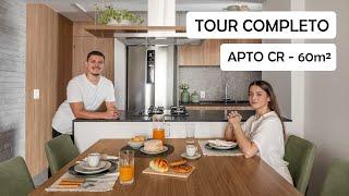 TOUR APARTAMENTO NEUTRO 60m²