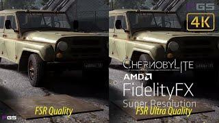 4K test FidelityFX Super Resolution CHERNOBYLITE Part 2 #FSR #Chernobylite #4K