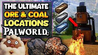 Ultimate Ore and Coal Location Guide For Farming Ingots In Palworld