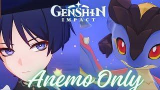 【Genshin Impact: Anemo Only】EMO BOYS ARE BACK!