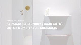 KERANJANG LAUNDRY UNTUK RUMAH KECIL | KERANJANG BAJU KOTOR | IKEA TRONES HACK