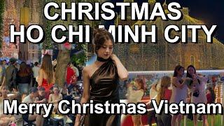 Merry Christmas VIETNAM!  Christmas Saigon Night Walk 2024