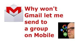 Gmail mobile group email January 2020