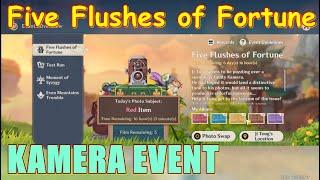 Five Flushes of Fortune | Genshin Impact NEW KAMERA EVENT