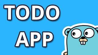 Golang Project: TODO App