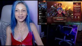 Onlyfans kızı Dota 2 Gameplay!