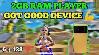 2GB RAM Player Got Good Device | Poco M5 BGMI | NoN Gyro | 40 FPS |