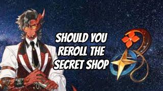 IS IT WORTH IT TO REROLL THE SECRET SHOP & WHY SHOULD YOU DO IT?: EPIC SEVEN