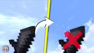 Minecraft Bedwars, But I Can't Use Sword