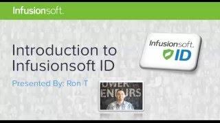 Login / Password Help: Intro To Infusionsoft ID