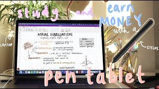 How to STUDY and EARN MONEY with your pen tablet - making the most out of it