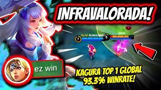 THE MOST UNDERRATED MAGE IN MOBILE LEGENDS! KAGURA TOP 1 GLOBAL 93.3% WINRATE! | MOBILE LEGENDS