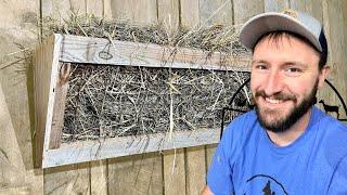 How to Build a SIMPLE Homestead Hay Feeder