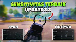 SENSITIVITAS PUBG MOBILE TERBAIK GYROSCOPE DAN NO GYROSCOPE | PUBG MOBILE 3.3