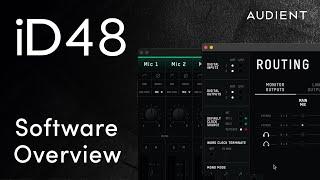 Audient iD48 Software Overview | The iD Mixer