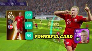 FEATURED E. HAALAND 100 RATED GAMEPLAY REVIEW | PES 2021 MOBILE