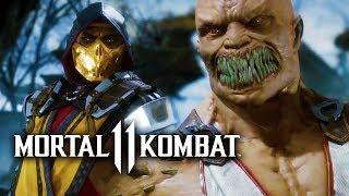 Mortal Kombat 11 First Official Gameplay Reveal - Scorpion vs Baracka | MK11 Reveal Event