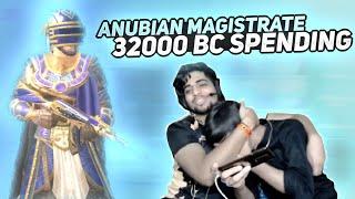 PUBG MOBILE LITE NEW MYTHIC OUTFIT CREAT OPENING | ANUBIAN MAGISTRATE SET CREATE 32000 BC SPENDING