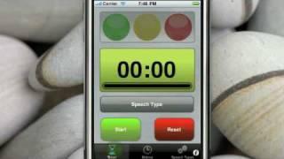 Speech Timer for the iPhone and iPod touch