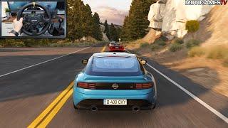 Assetto Corsa - 2023 Nissan Z Performance at LA Canyons | Moza DD R9 Gameplay