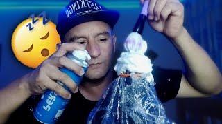 ASMR CON ESPUMA Y SLIME