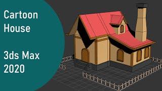 Modeling Cartoon House - 3ds max tutorial